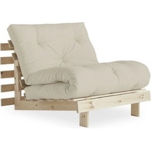 Karup Root raw bezbarvé futon beige 747