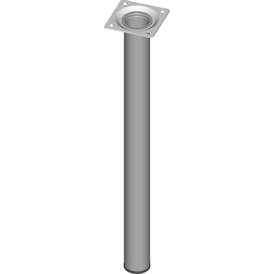 Element System Nábytková noha kulatá O 30x400 mm bílý hliník