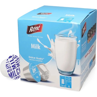 René Dolce Gusto mléko 16 ks