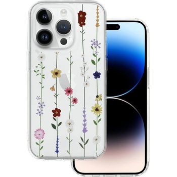 Image 1 of Tel Protect Кейс Tel Protect Flower, за IPhone 11 Pro, Защита около камерата, Прозрачен с маргаритки (4221)