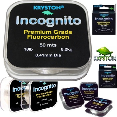 Kryston Incognito fluorocarbon 20 m 0,39 mm 15 lbs
