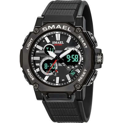 SMAEL Часовник smael tr-14129 - Черен kp14129 (tr-14129)