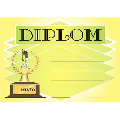 VIZINGR Golf diplom A4 č.6
