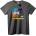 NOONEBRAND Тениска Живот, Любов, BMX - 2XL, White