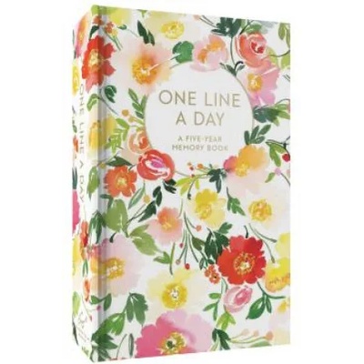 Chronicle Books Floral One Line a Day: A Five-Year Memory Book | Yao Cheng