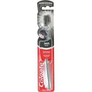 Colgate Четка за зъби Colgate 360° Charcoal black madium (6910021100204)