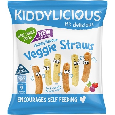 Kiddylicious tyčinky sýrová příchuť 12 g