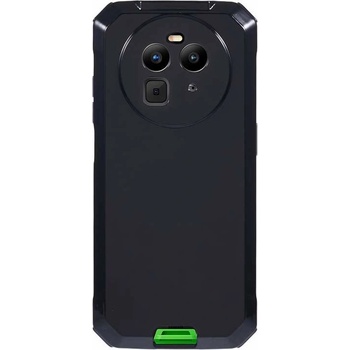 Blackview Гъвкав TPU Калъф + Скрийн Протектор за Blackview BV8100 - Прозрачен / Черен