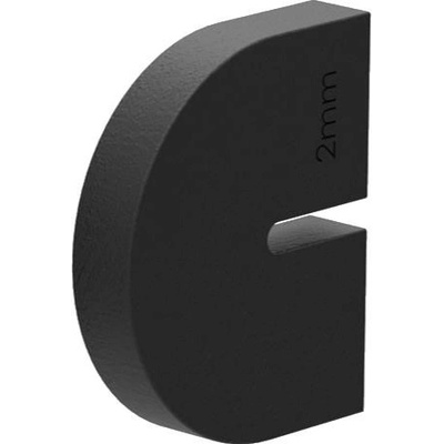 Feldmann Tesnenie do držiaka plechu - model 10A, pre hr. plechu 2 mm, pre zábradlie a schodisko