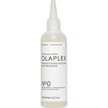 OLAPLEX Intensive Bond Building No. 0 Free of DEA/Aldehydes & Formaldehyde Hair Losion Treatment Грунд/възстановява/укрепва и защитава 155 ml