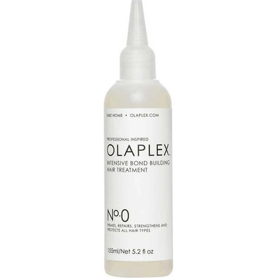 OLAPLEX Intensive Bond Building No. 0 Free of DEA/Aldehydes & Formaldehyde Hair Losion Treatment Грунд/възстановява/укрепва и защитава 155 ml