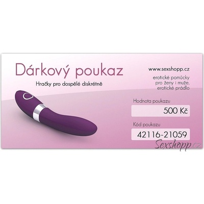 Dárkový poukaz 500 Kč