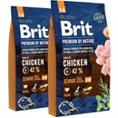 Brit Premium by Nature Senior S + M 2 x 8 kg