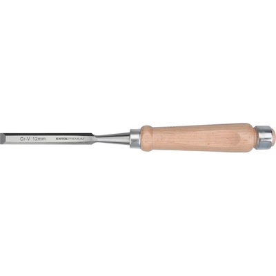 EXTOL PREMIUM Dláto s kvalitní bukovou rukojetí, 12mm, délka 275mm, CrV, 8812312