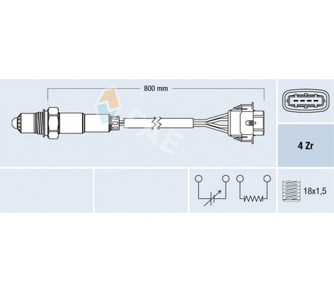 Lambda sonda FAE 77247