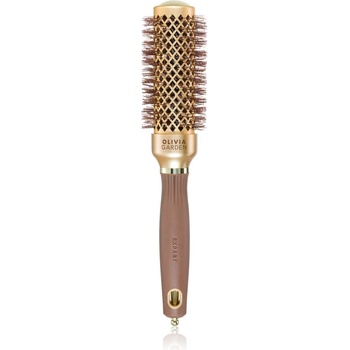Olivia Garden Expert Shine Wavy кръгла четка за коса 35 mm