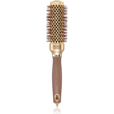 Olivia Garden Expert Shine Wavy кръгла четка за коса 35 mm