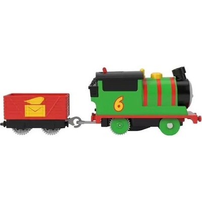 Mattel Томас Трекмастър: Моторизиран локомотив - Пърси (hdy60)