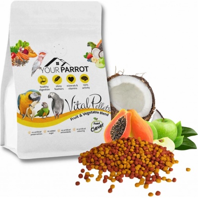 Your Parrot Vital Pellets Fruit&Veggie Blend 900 g