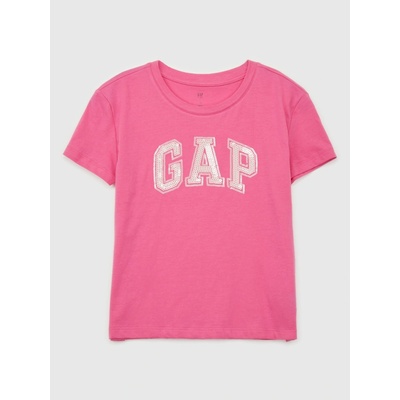 GAP dievčenské tričko s logom 499076-01