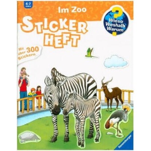 Wieso? Weshalb? Warum? Stickerheft: Im Zoo | Yousun Koh (ISBN: 9783473329434)