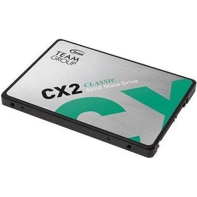 Team Group Elite, 2TB, 2.5", SATA 3 6Gb/s, До 540 MB/s, 3D NAND, ECC корекция, SLC, Сребрист (T253X6002T0C101)