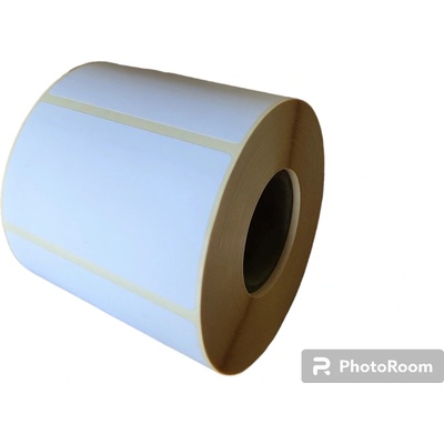 Termo Etiketa 90 mm x 50 mm, Thermo eco, Biela, Dutinka 40 mm, 1000 ks/kotúč, Permanentné lepidlo, Priemer kotúča 100 mm