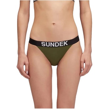 SUNDEK Sarita culotte briefs with elastic bikini bottom - Green (Curuba)