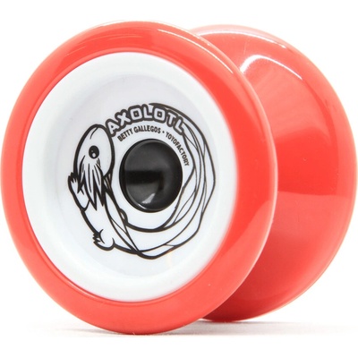 YoYoFactory Axolotl - Plastové Yoyo Červená