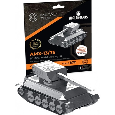 Metal Time Luxusní ocelová stavebnice tank AMX-13/75