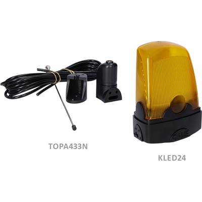LED lampa KLED, 24V + TOPA433N s 5m káblom