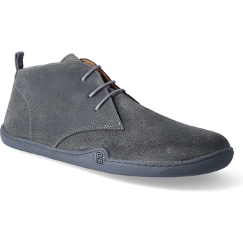 bLIFESTYLE Barefoot kotníková obuv ClassicStyle bio wax grey