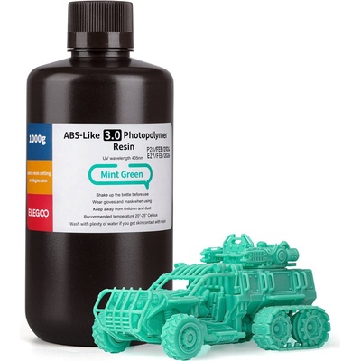 Elegoo ABS-like Resin V3.0 Mint Green - 1.000 g (50.103.0161)