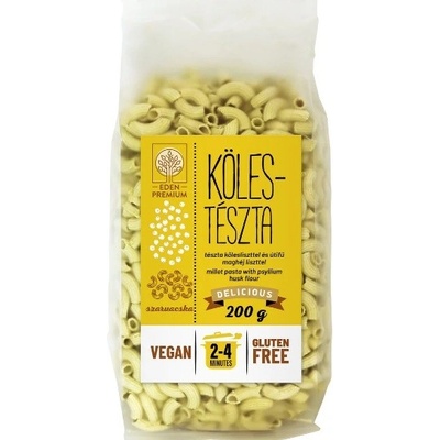 Éden Prémium Bezlepkové jáhlové těstoviny kolínka 200 g