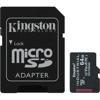 Kingston microSDXC Industrial 64GB C10/A1 SDCIT2/64GB