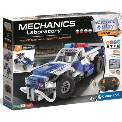 Clementoni Mechanická laboratoř RC Policejní auto