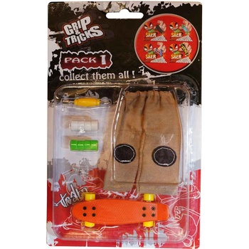 Grip & Tricks Комплект играчка за пръсти penny board, оранжев (gt-f-cp-orange)