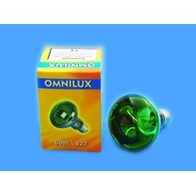 Omnilux 230V 60W E27 zelená