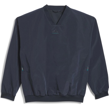 Image 1 of Adidas Мъжка блуза Adidas Basketball Woven Crewneck Sweatshirt Mens - Aurora Ink