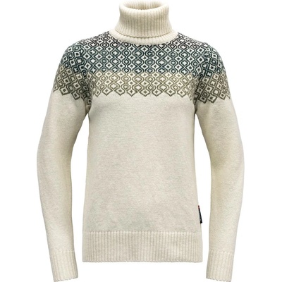 Devold Syvde Wool High Neck Wmn Offwhite