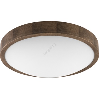 Brilagi - LED таванно осветително CARVALHO SLIM 2xE27/60W/230V, дъб, Ø37 см (BG0855)