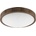 Brilagi - LED таванно осветително тяло CARVALHO SLIM 2xE27/15W/230V дъб/орех, диаметър 37 см (BG0855)