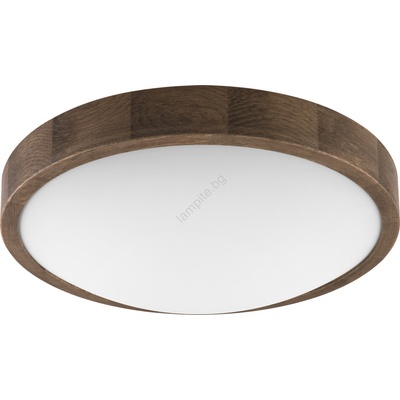 Brilagi - LED таванно осветително CARVALHO SLIM 2xE27/60W/230V, дъб, Ø37 см (BG0855)