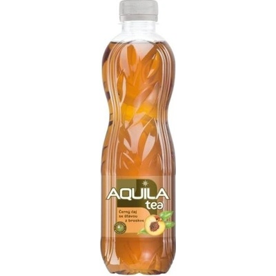 Aquila Tea Černý čaj se šťávou z broskve 12 x 0,5 l