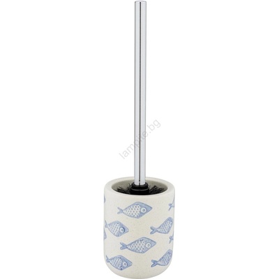 WENKO 24313100 - Четка за WC AQUAMARIN 10x40 см бежова (WE0035)