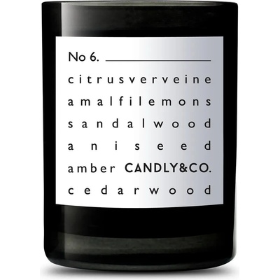 Candly Ароматна соева свещ No 6. Verveine & Amalfi Lemons (No6BL)