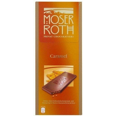 Moser Roth s příchutí karamelu 125 g