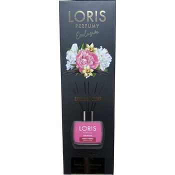 Loris Tyčinky Parfum vanilka & pivonka 120 ml