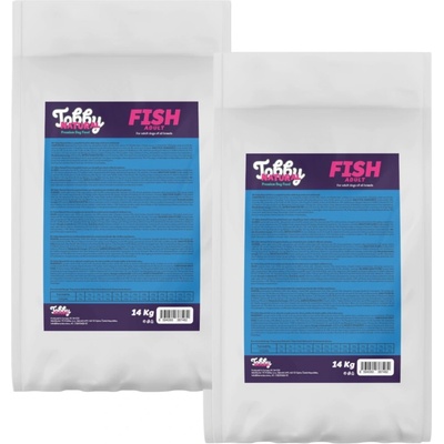 Tobby Natural Dog Fish 2 x 14 kg