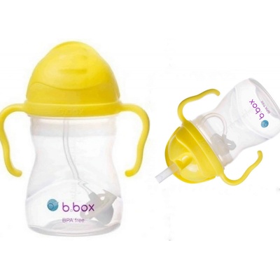 b.box hrnček so slamkou citrón 240 ml